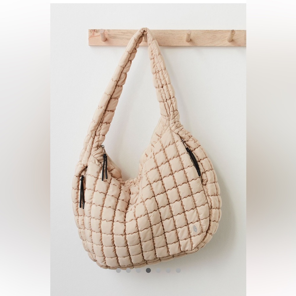 Free People Quilted Carryall Bag